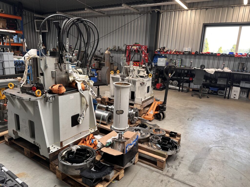 Onderhoud van de EMAG-spindel