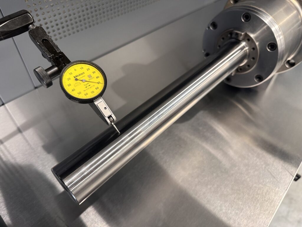 HAAS-Spindelservice mit Spannkraftprüfung"