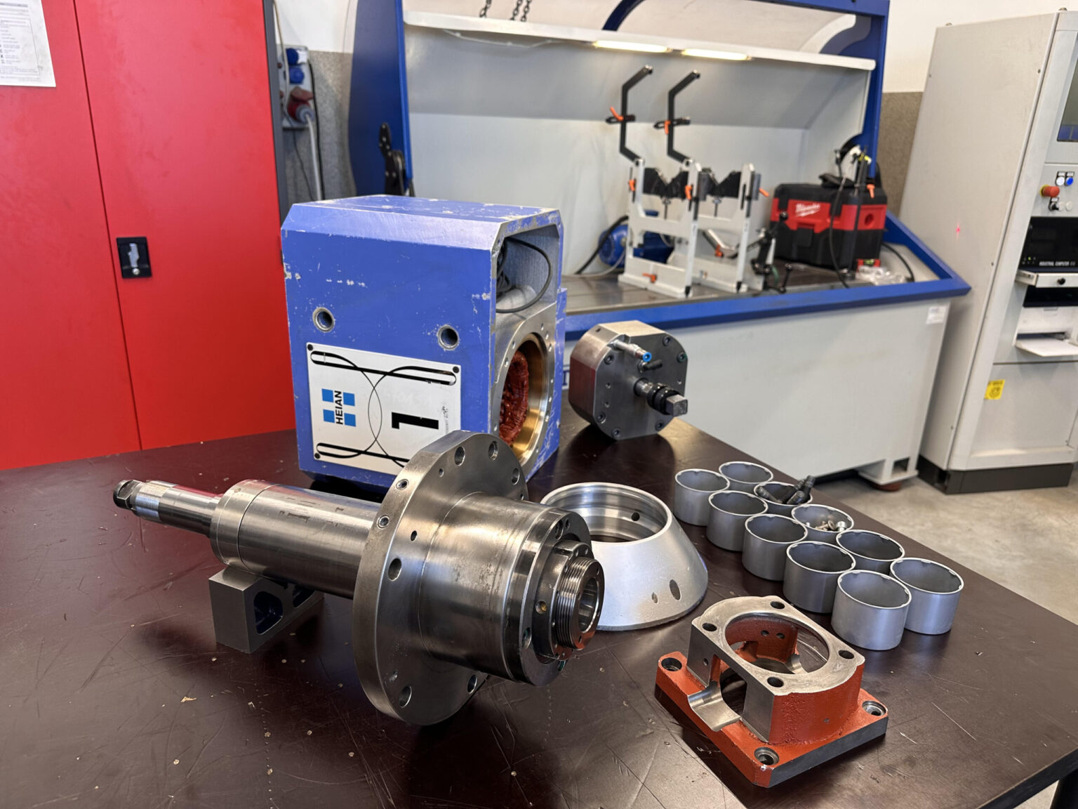 Réparation d’électrobroches CNC – réparation du moteur de broche