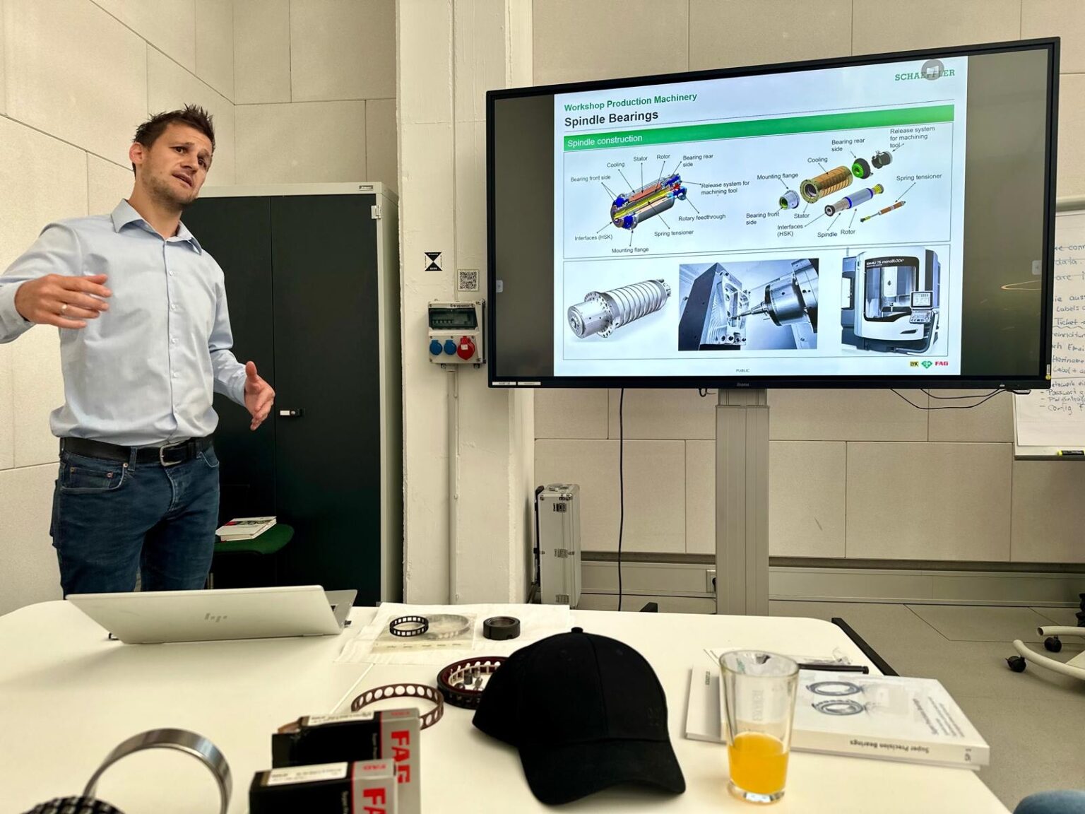 Praktyczne szkolenie techniczne z diagnostyki i naprawy wrzecion