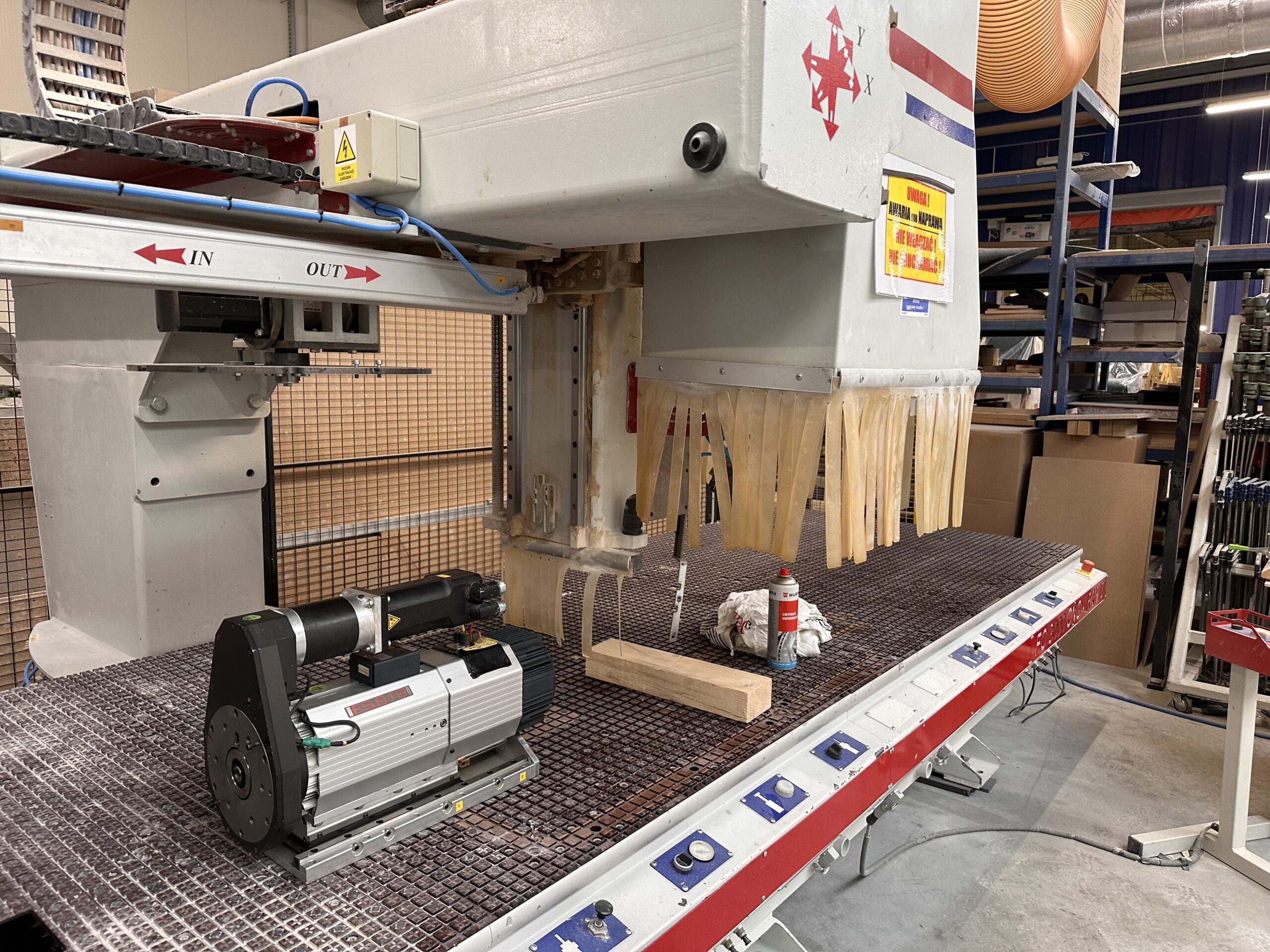 Reparatur der HSD ES 919 Elektrospindel – Austausch von Lagern und Sensoren Reparierte HSD ES 919 Elektrospindel mit neuen Sensoren und Rotor