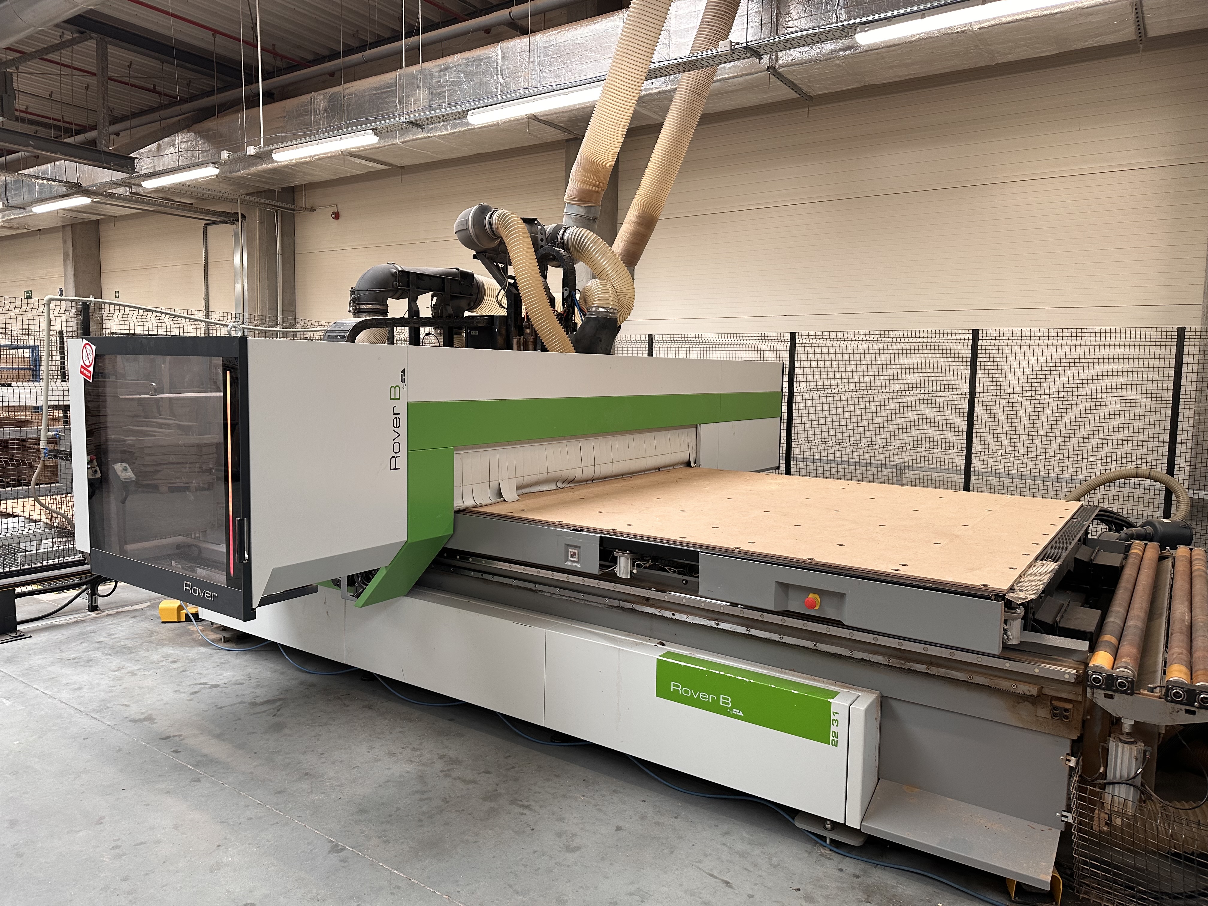 Installatie van HSD spindel in ROVER bewerkingscentrum na revisie