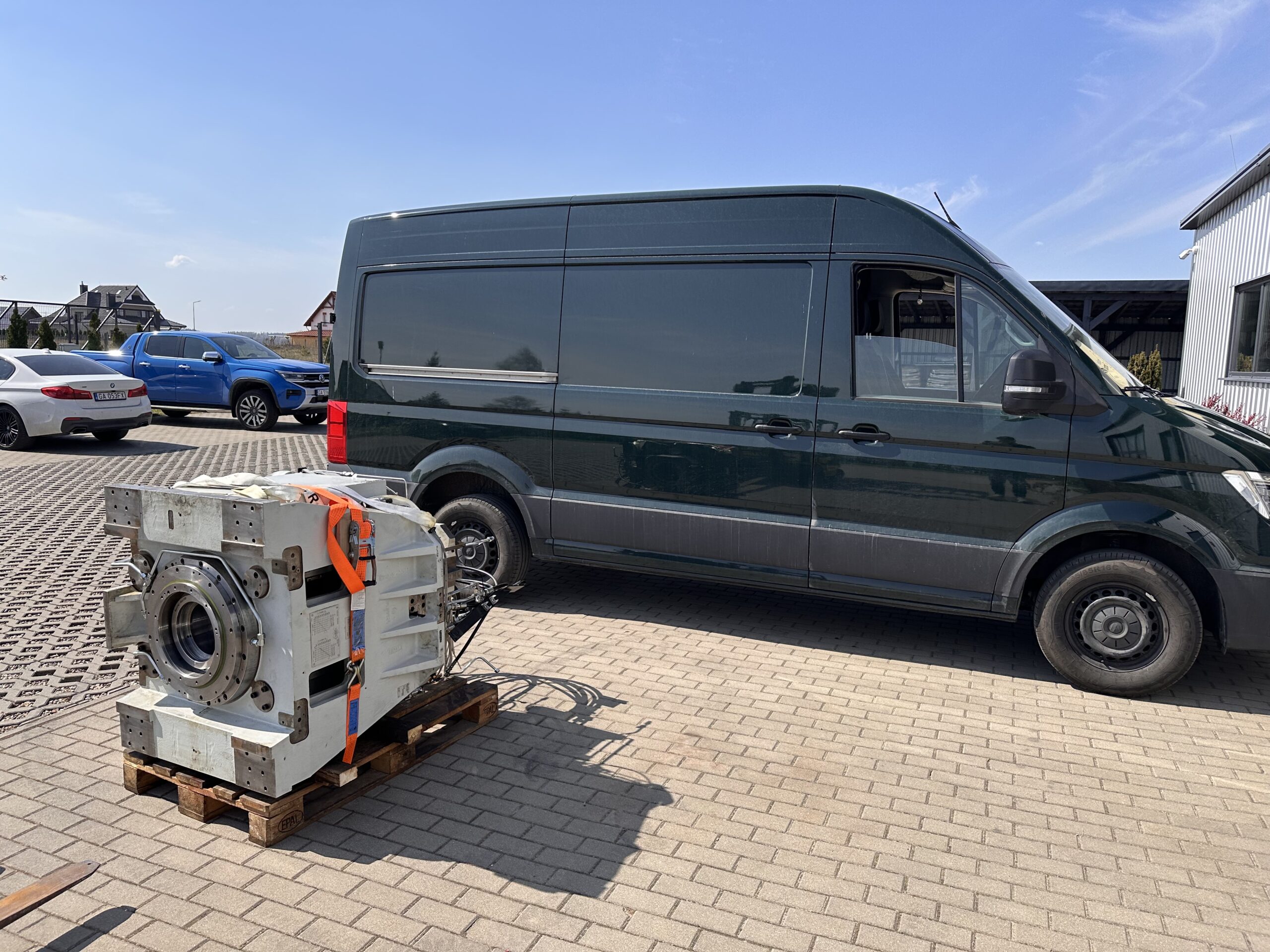 Preparazione del mandrino CNC per un trasporto sicuro