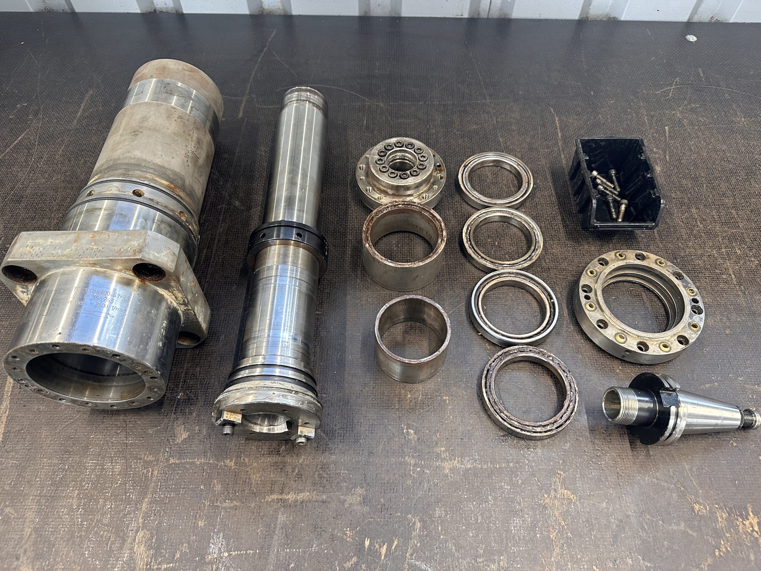 Onderhoud van spindel GMN TE120sx400-61913