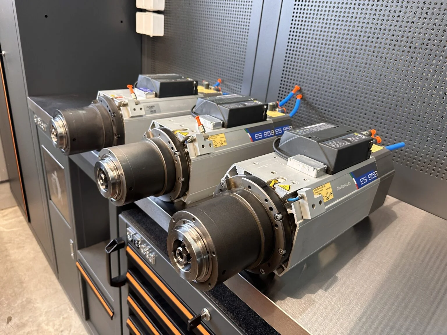 Mandrino CNC rigenerato a Venezia – collaudo finale nel laboratorio BMS