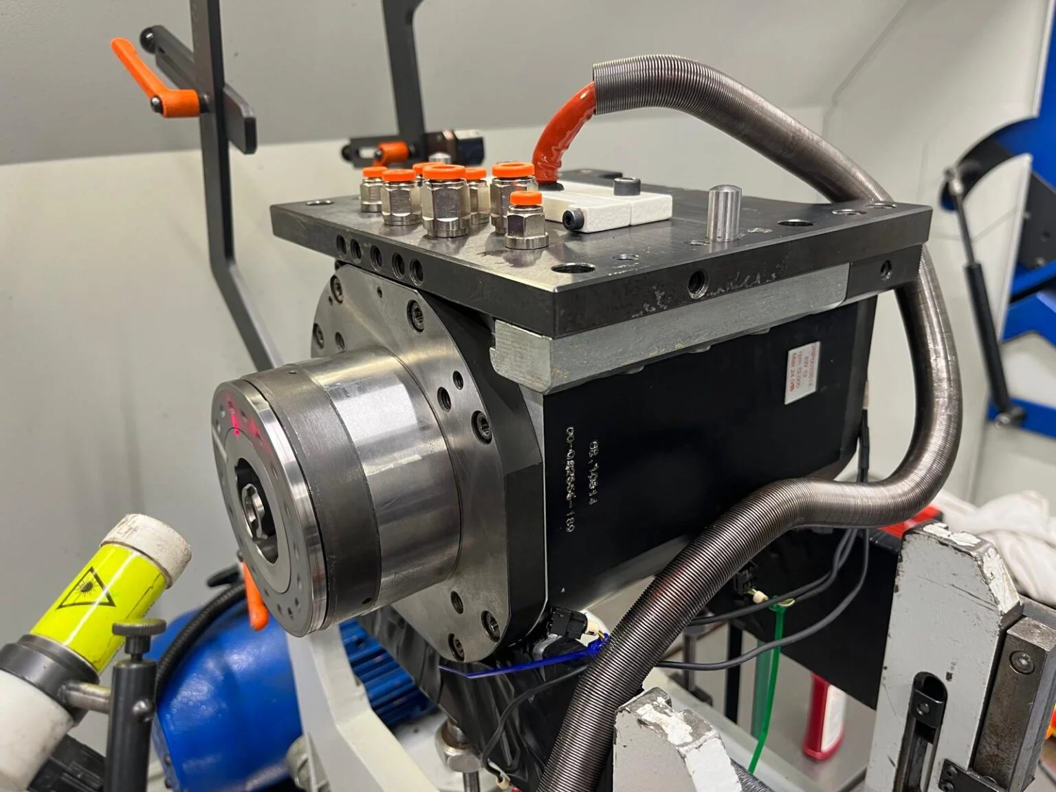 Bilanciatura mandrino HSD presso la sede BMS Venezia