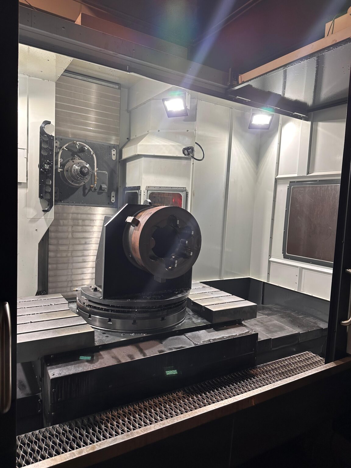 Alignement de la géométrie de la broche CNC après installation