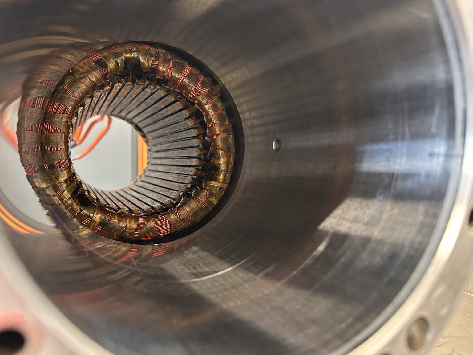 Réparation des enroulements du moteur de broche