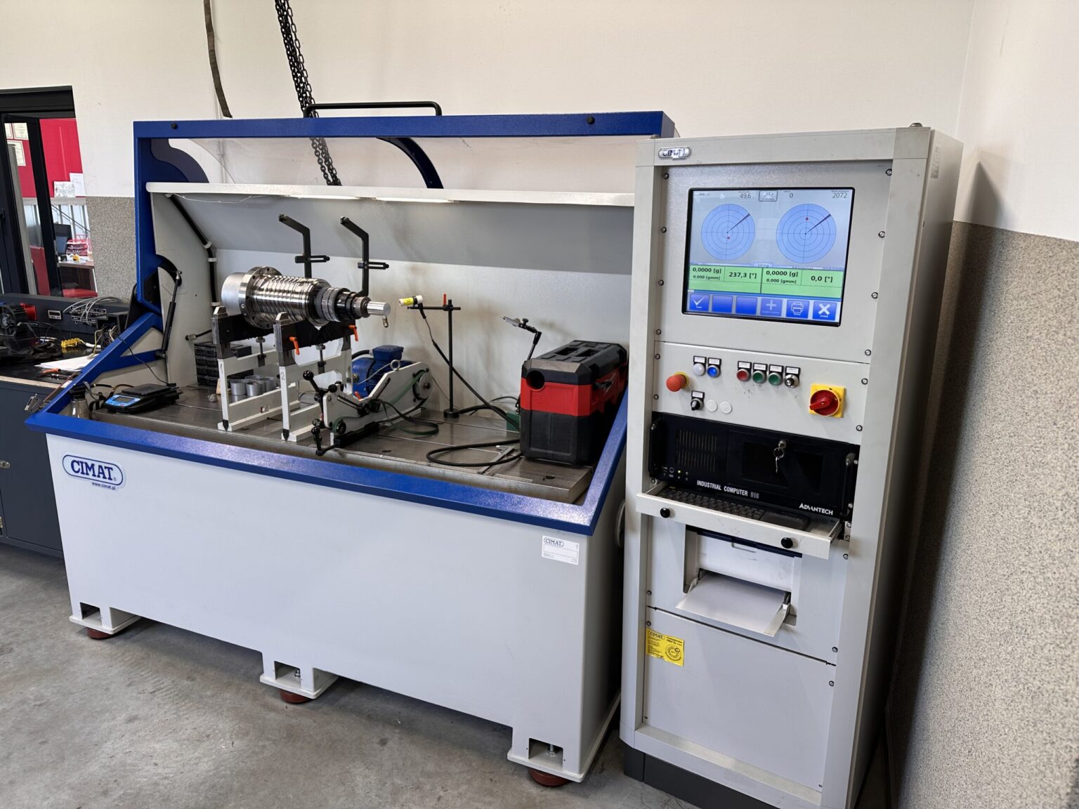 CIMAT-spindelbalanceermachine