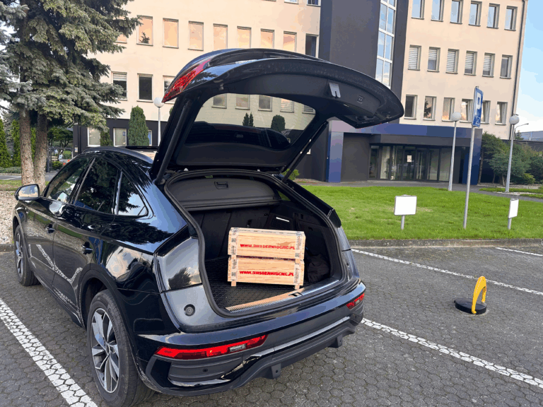 Transport serwisowanych wrzecion CHIRON HSK 63A Transport serwisowanych wrzecion CHIRON HSK 63A