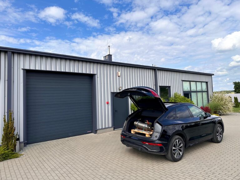 Transport wrzeciona — DOOSAN DNM 350/5AX Bezpieczny transport wrzeciona — DOOSAN DNM 350/5AX