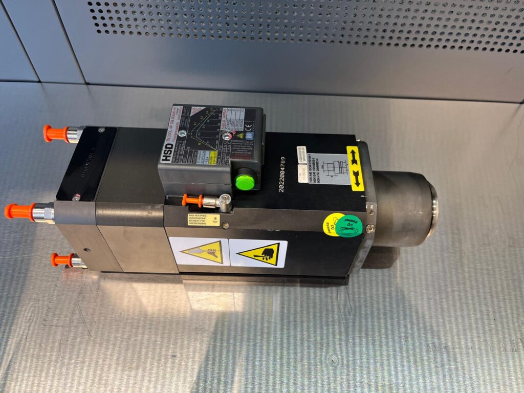 Pełna naprawa elektrowrzeciona FANUM – HSD ES350L, HSK E40, 36 000 rpm