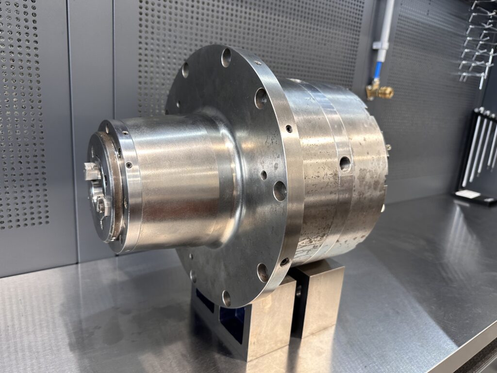 Regeneracja wrzeciona KESSLER – DMG CMX 1100 V, SK40, 12 000 rpm