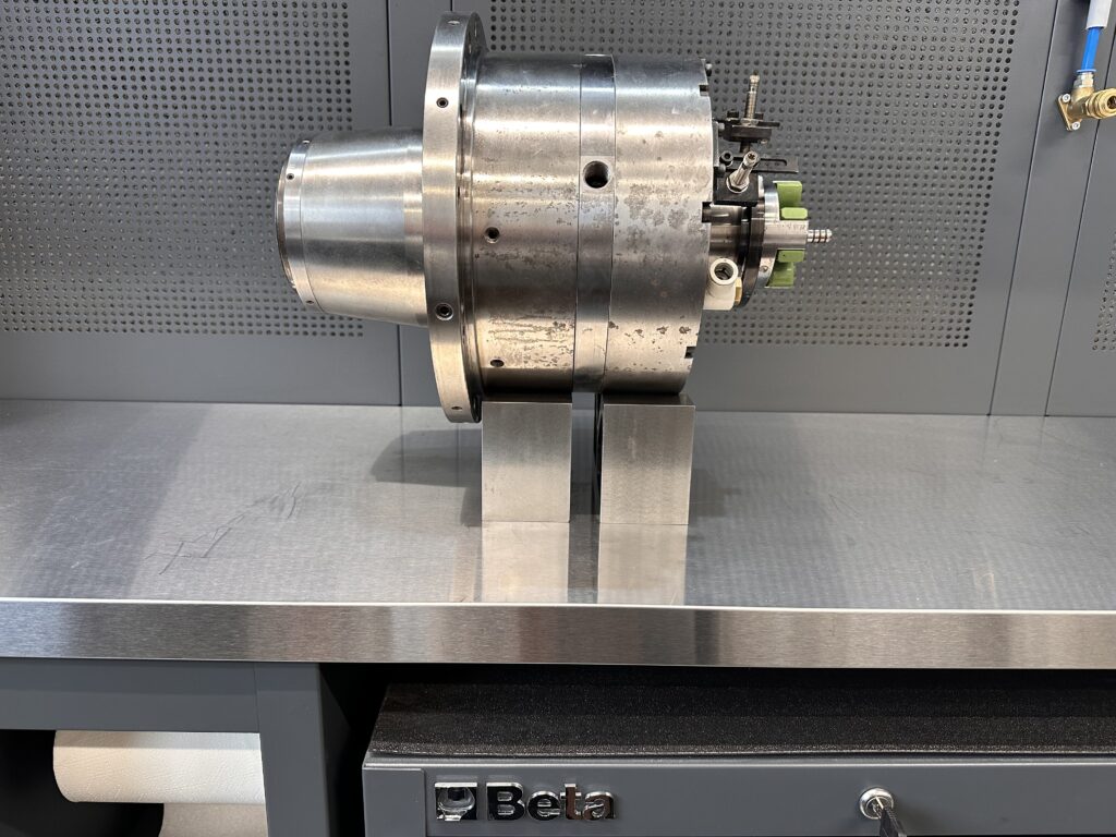 Serwis wrzeciona KESSLER – DMG CMX 1100 V, 12 000 rpm, SK40