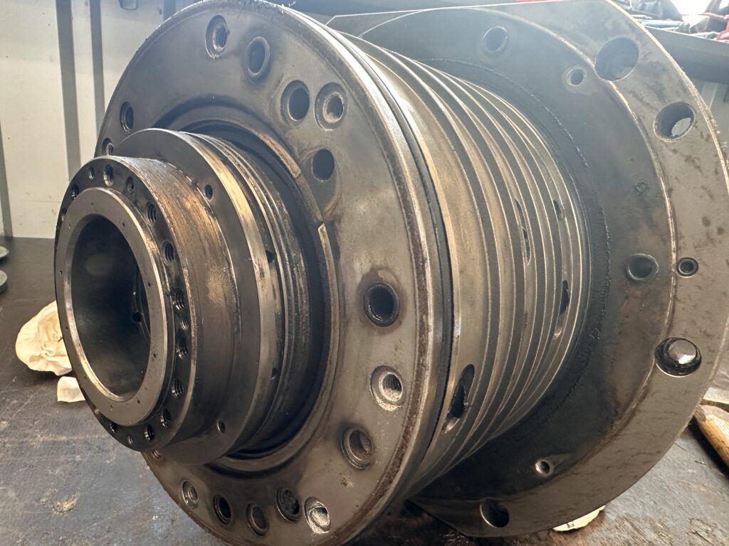 Mori Seiki NH8000 Spindel vor der Reparatur